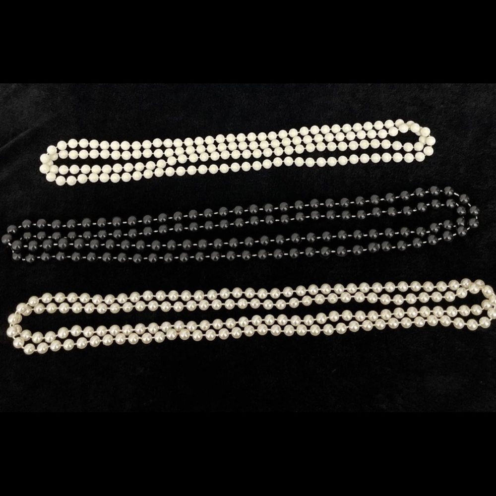 EUC Costume Jewelry 3 Beaded Necklaces